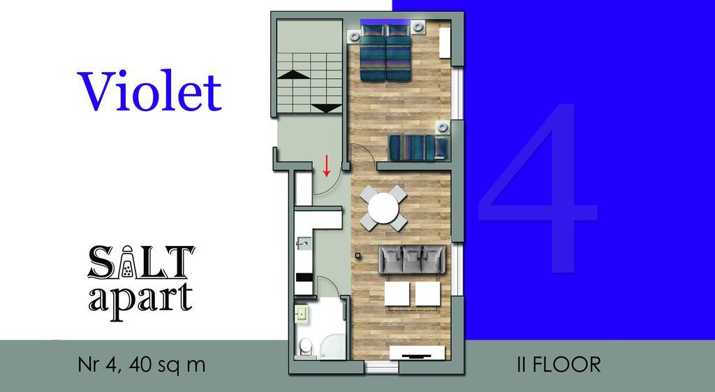 Apartamenty Saltapart Groß Salze Exterior foto